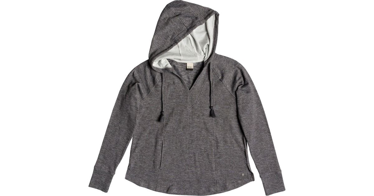 black pullover hoodie with white strings