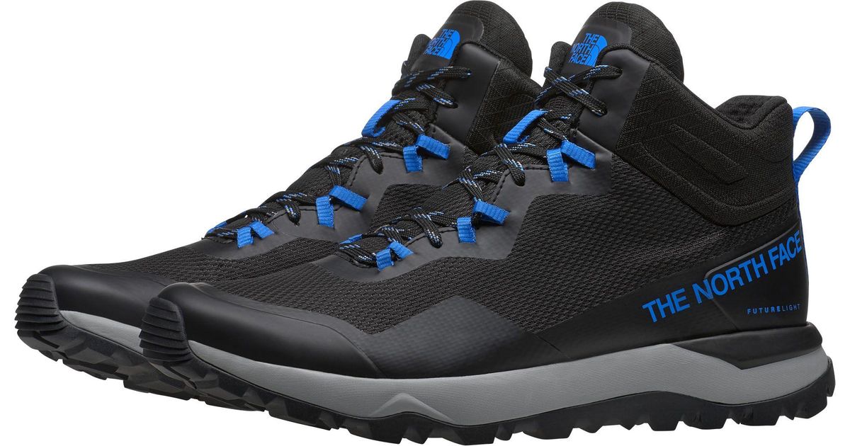 black north face hiking boots