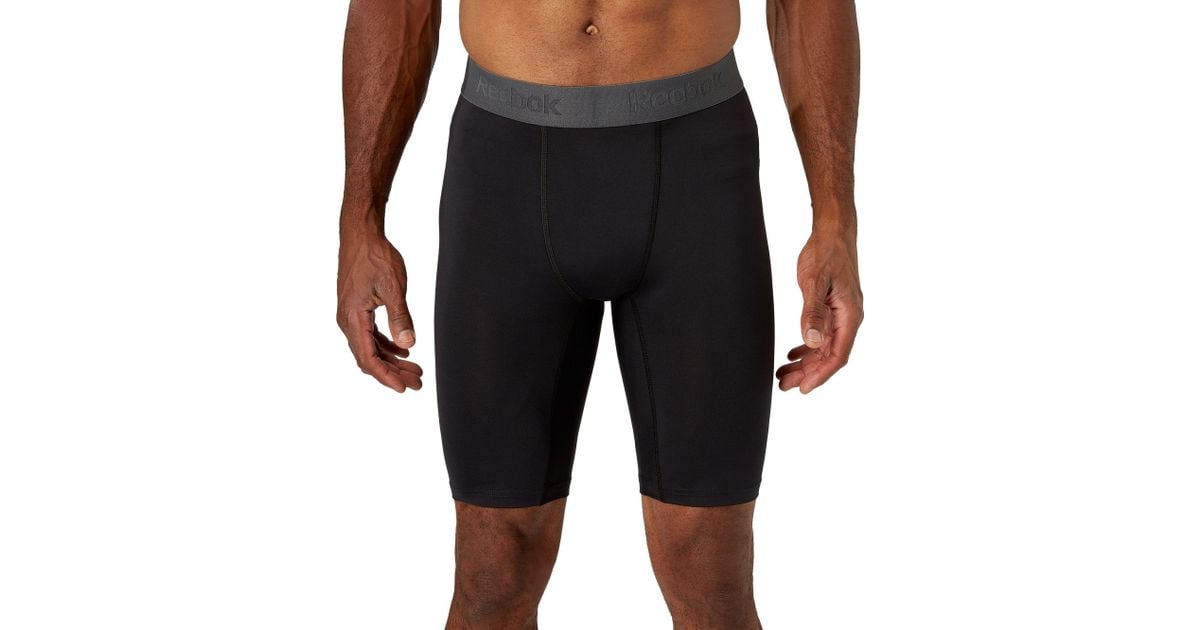 reebok 10 inch compression shorts