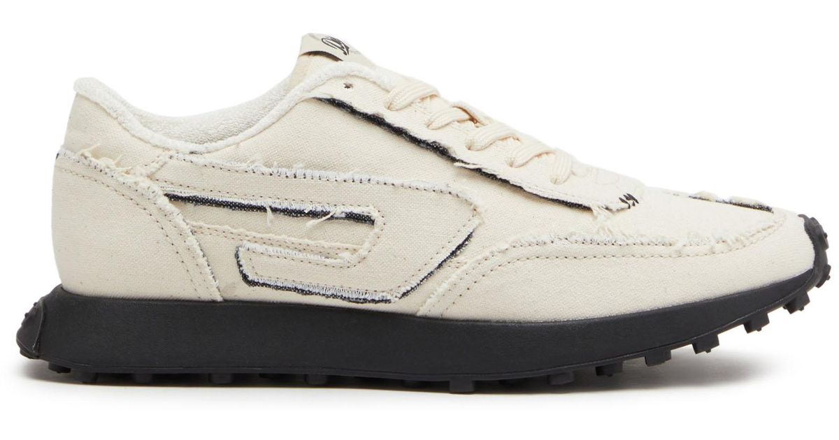 DIESEL Sneakers In Rawcut Canvas in White Lyst