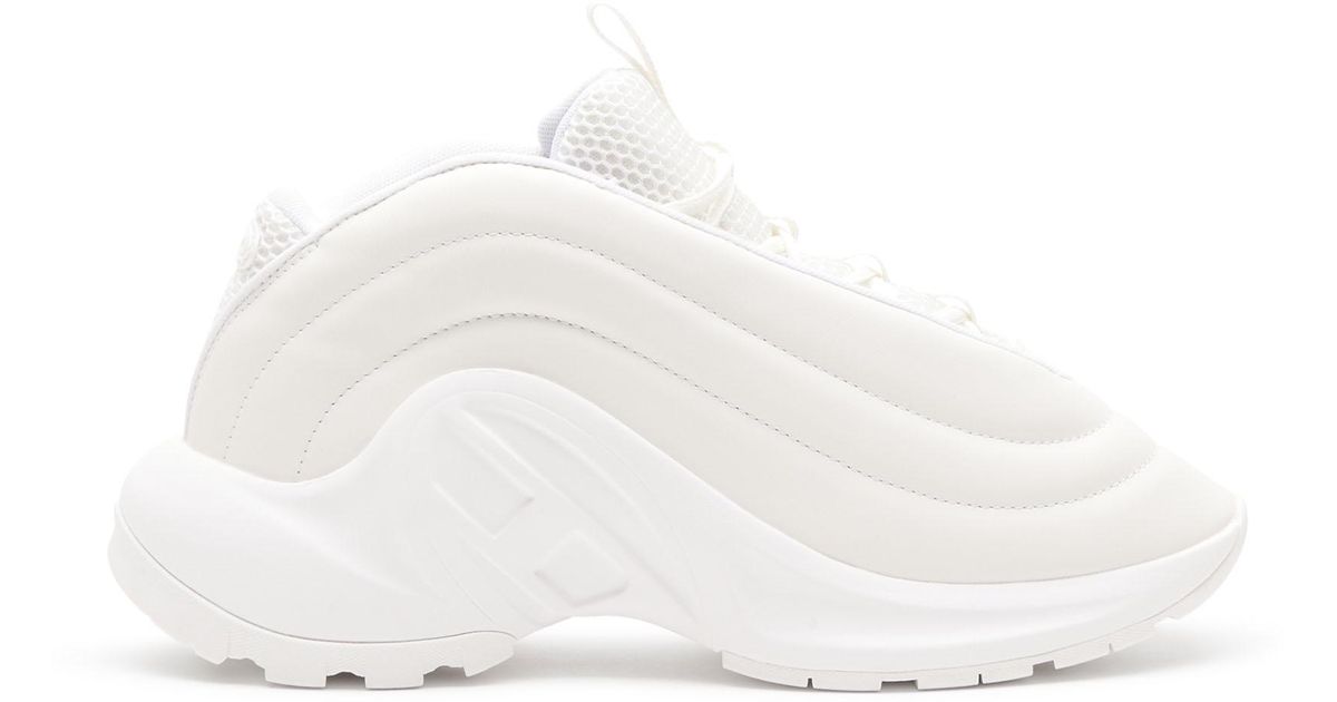 DIESEL S-D-Runner X-Slip-On Sneakers With Matte Oval D