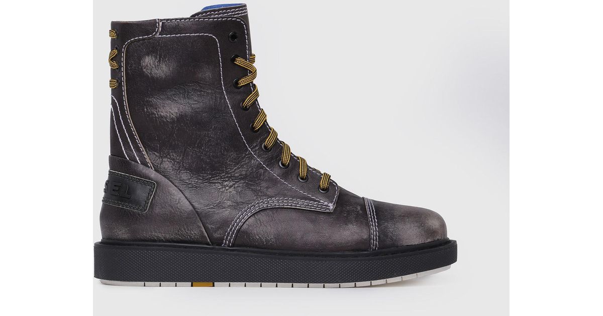 diesel military boots