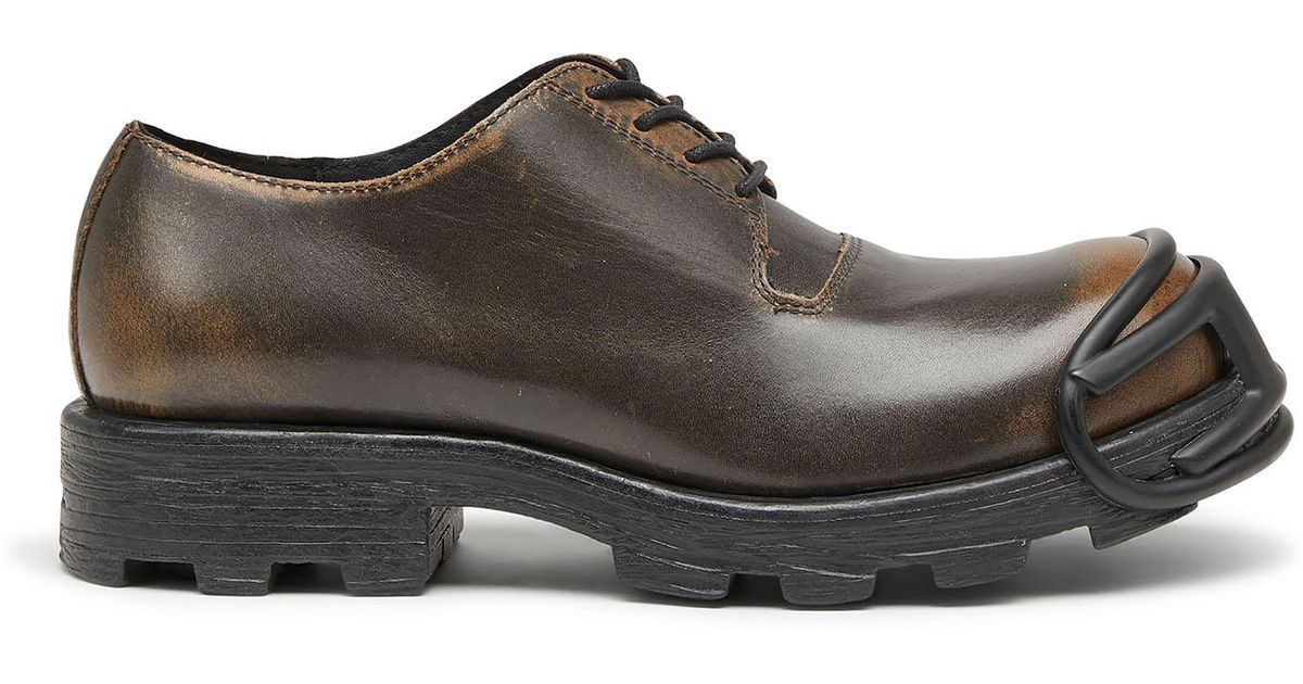 DIESEL D-Hammer-Derby Shoes in Brown for Men | Lyst