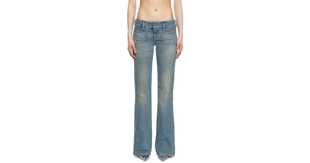 早い者勝ち!!! DIESEL ◆ デニム ブーツカット｜D-Hush 09j55 ブーツカット Jeans - D-Hush | ライトブルー | ウィメンズ | DIESEL