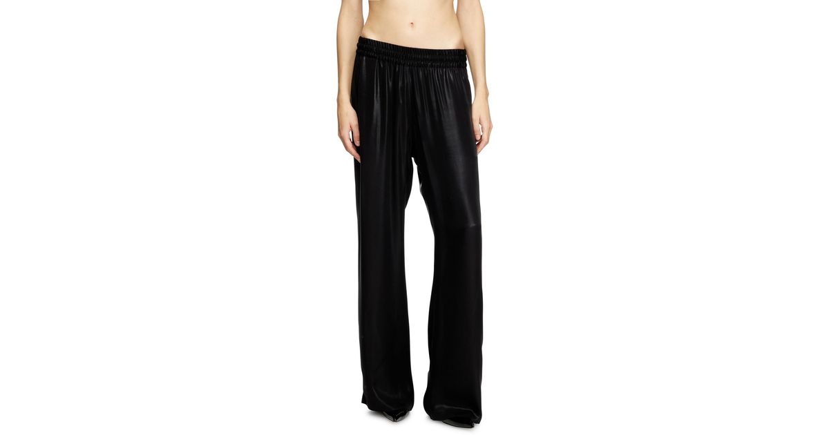 diesel-satin-track-pants-in-black-lyst