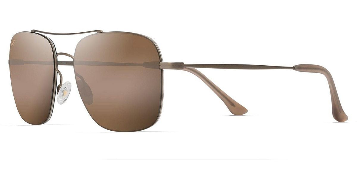 Maui Jim Lava Tube Polarizedplus2® Aviator 57mm Sunglasses for Men Lyst