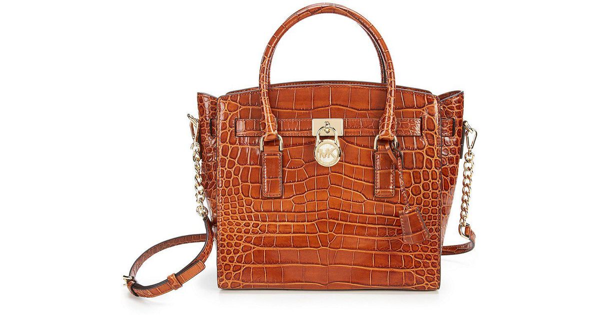 michael kors crocodile bag