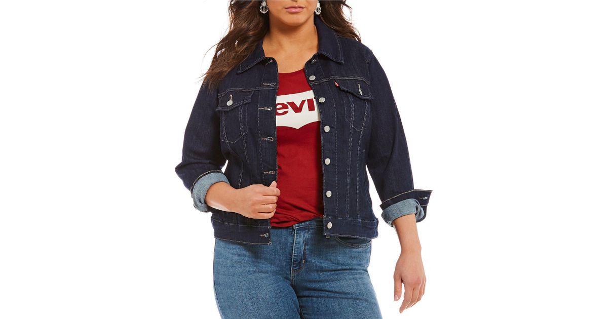 levi's plus denim jacket