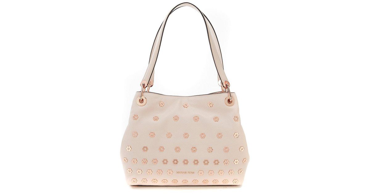 MICHAEL Michael Kors Raven Flower-stud Large Tote in Soft Pink (Pink) - Lyst