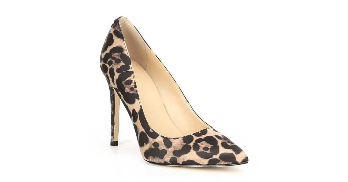 guess leopard trainers