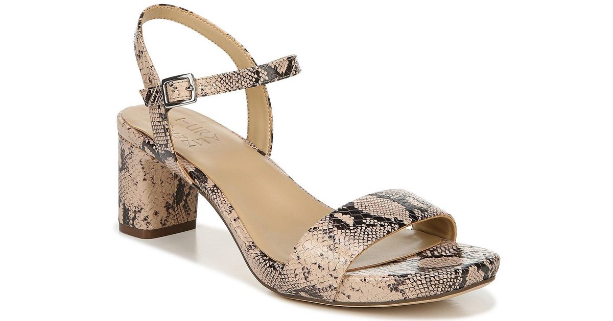 naturalizer ivy ankle strap heels