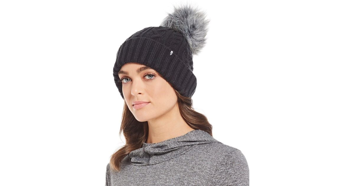 north face mega pom beanie