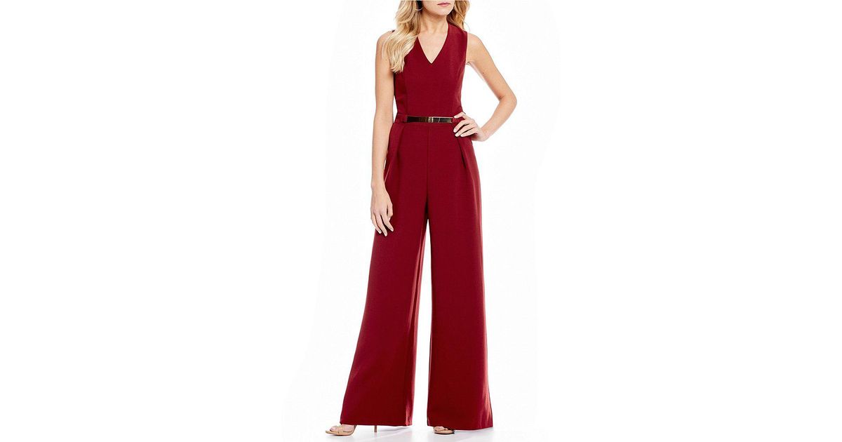 sugar lips wide leg jumpsuit