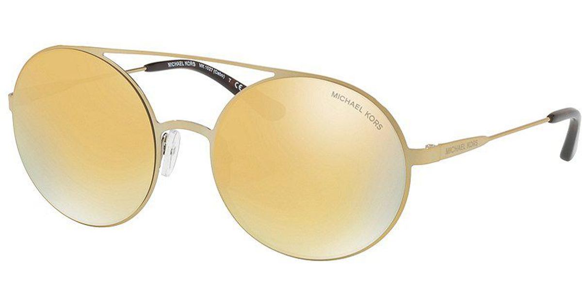 michael kors round sunglasses