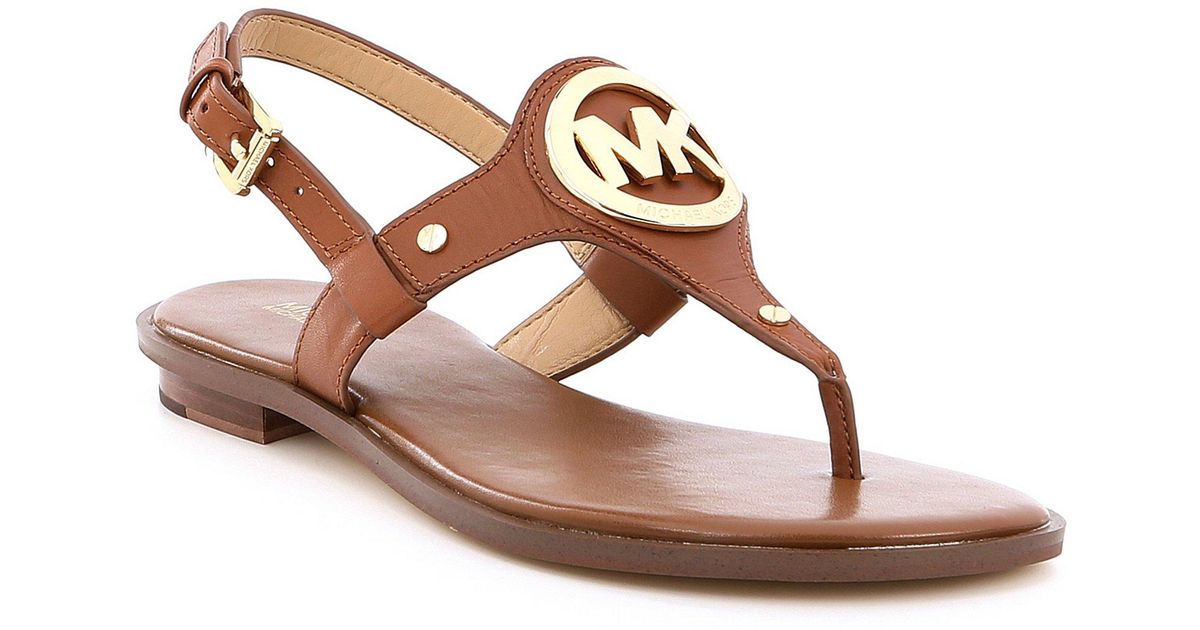 michael kors aubrey thong sandals