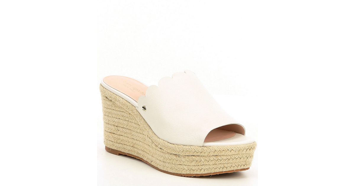 kate spade espadrille wedge