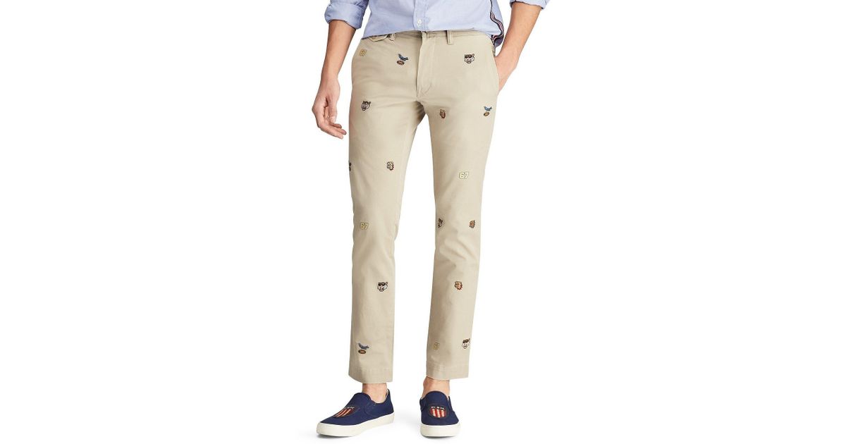 polo ralph lauren stretch slim fit cotton chino