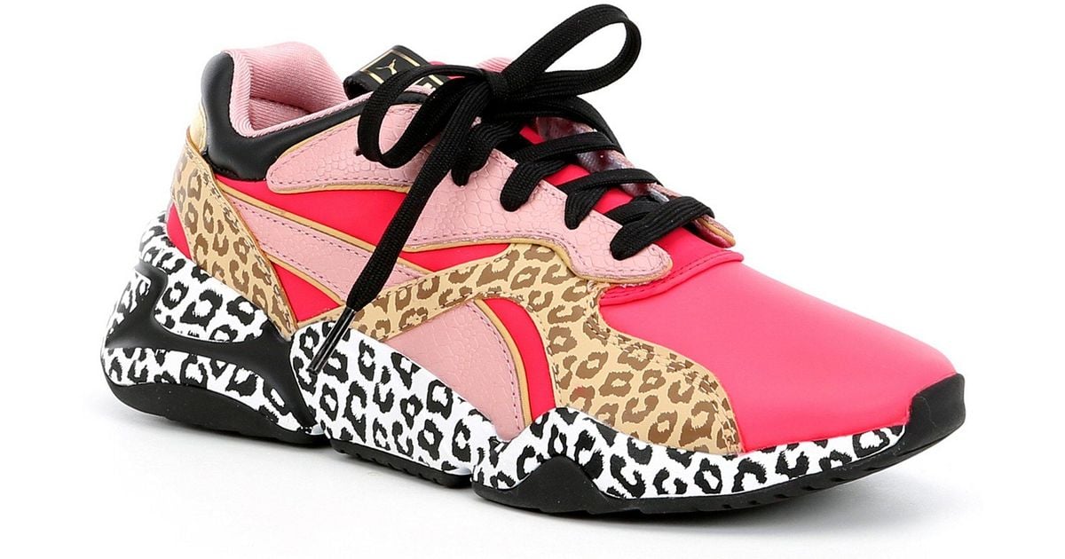 puma colorblock sneakers