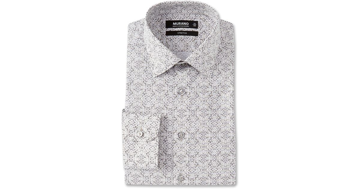 murano slim fit dress shirt