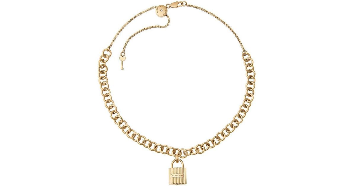 michael kors gold choker