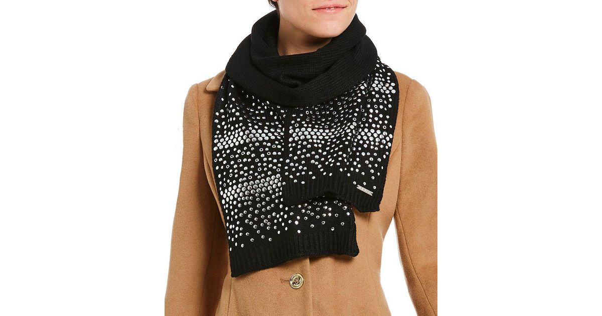 michael kors studded scarf