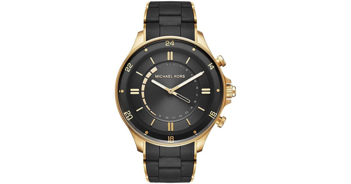 michael kors reid hybrid smartwatch