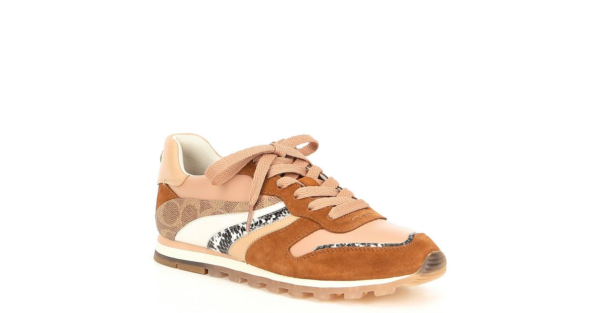 coach patchwork sneakers