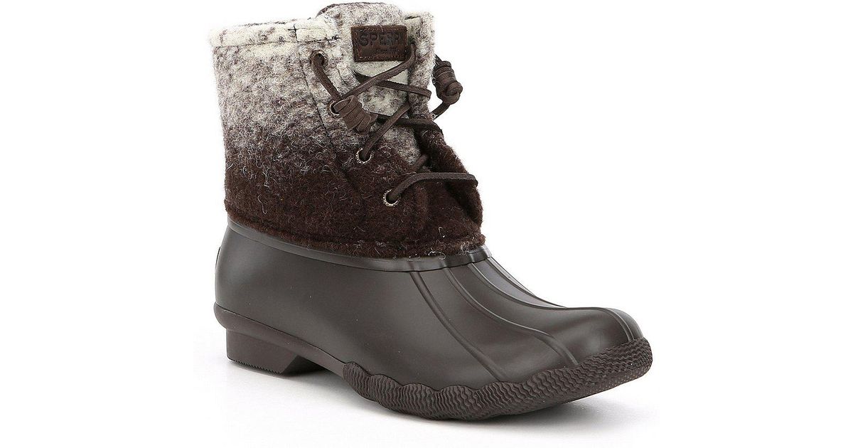 sperry ombre duck boots