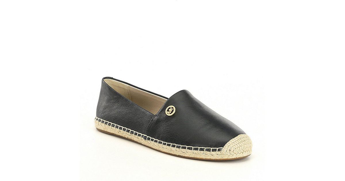 kendrick pebbled leather espadrille