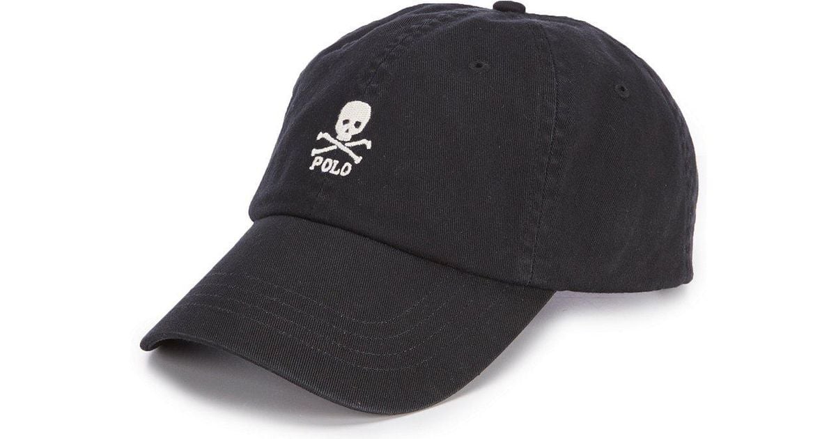 polo skull and crossbones hat