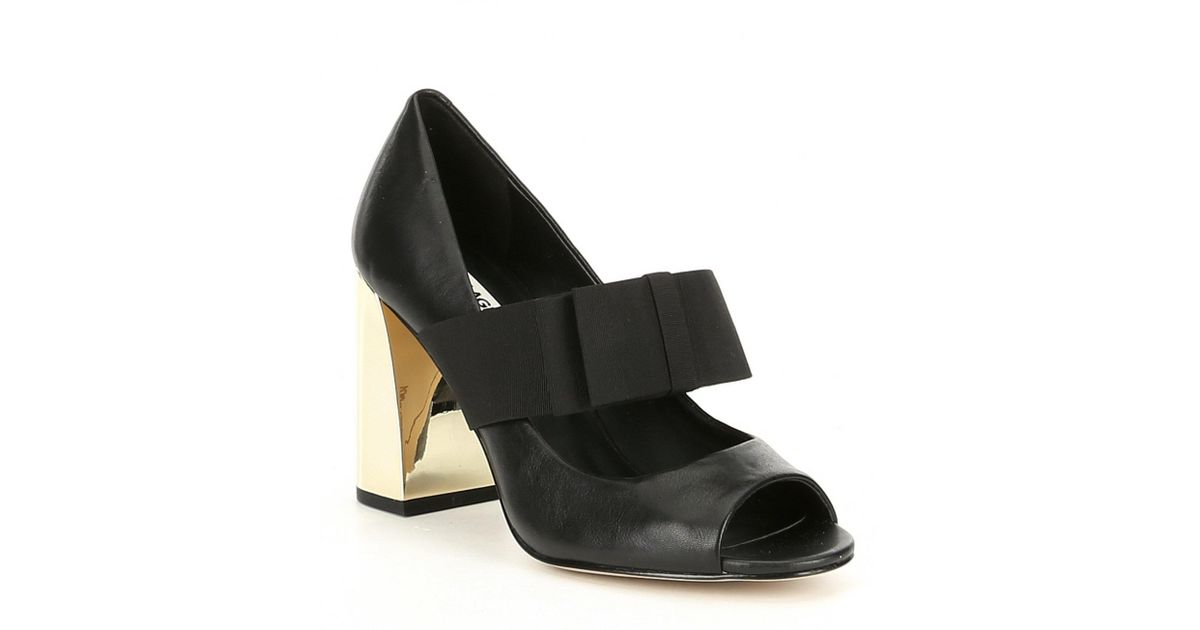 black horsebit mules