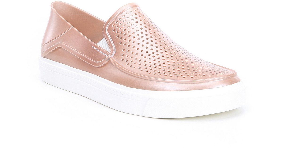 crocs citilane roka rose gold