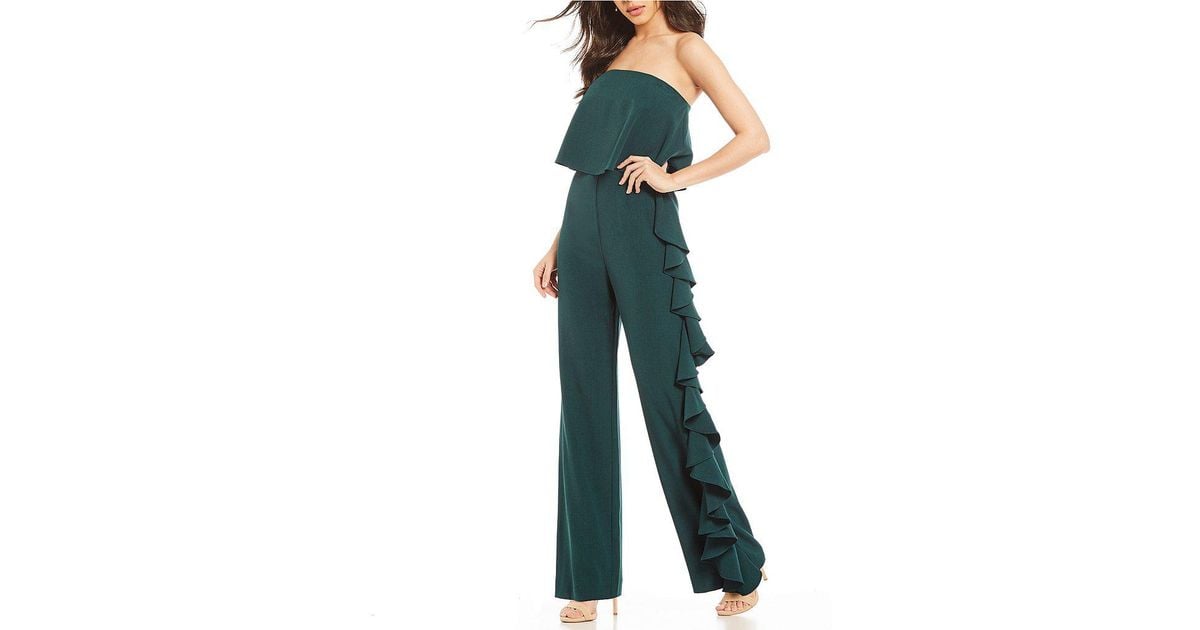 gianni bini green jumpsuit