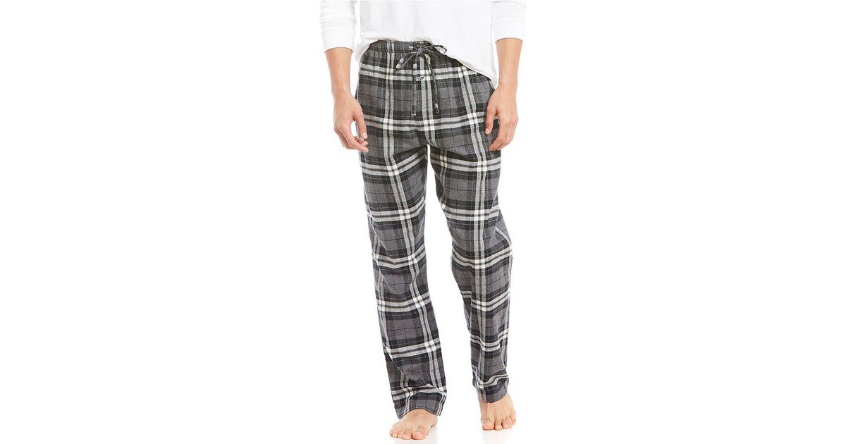 polo flannel pajama pants