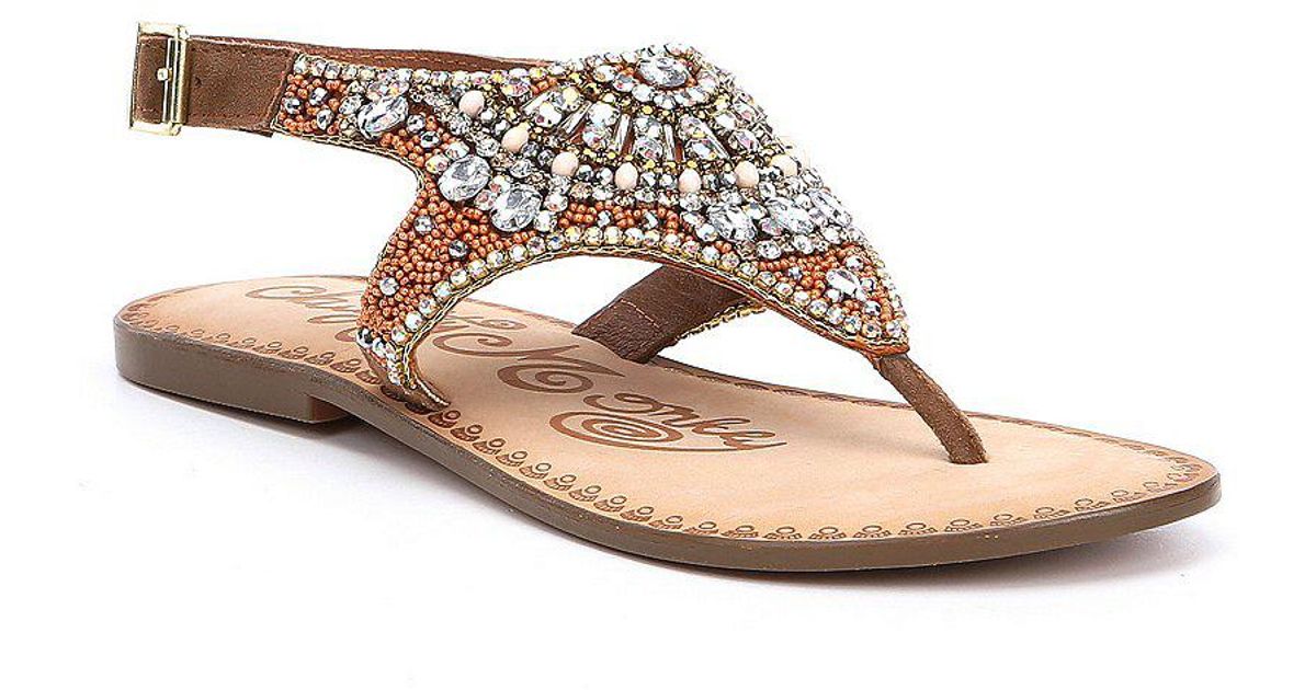 naughty monkey sandals dillards