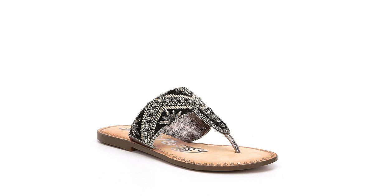 naughty monkey sandals dillards