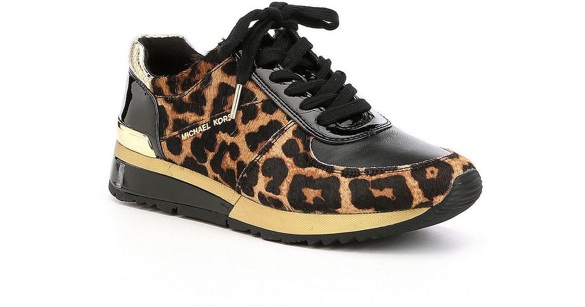 michael kors leopard trainers