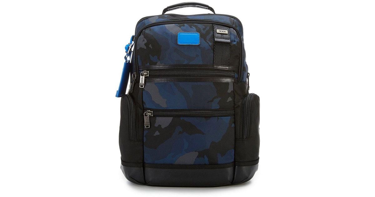Tumi Knox Camouflage Backpack in Blue Camo (Blue) for Men Lyst