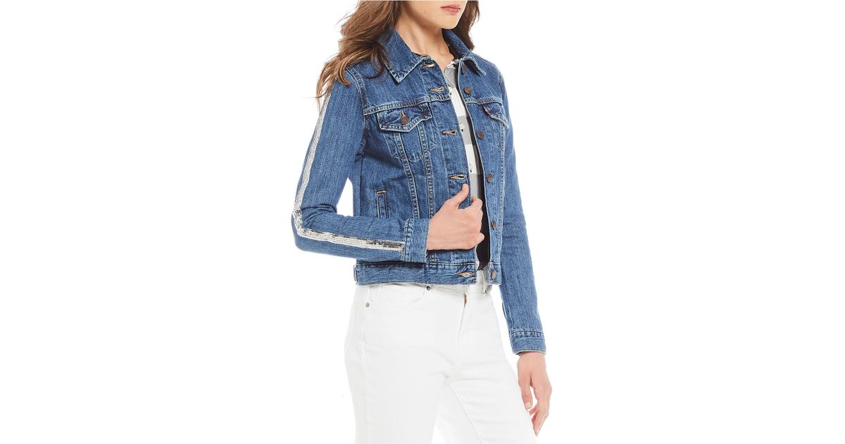 levi's sequin jacket