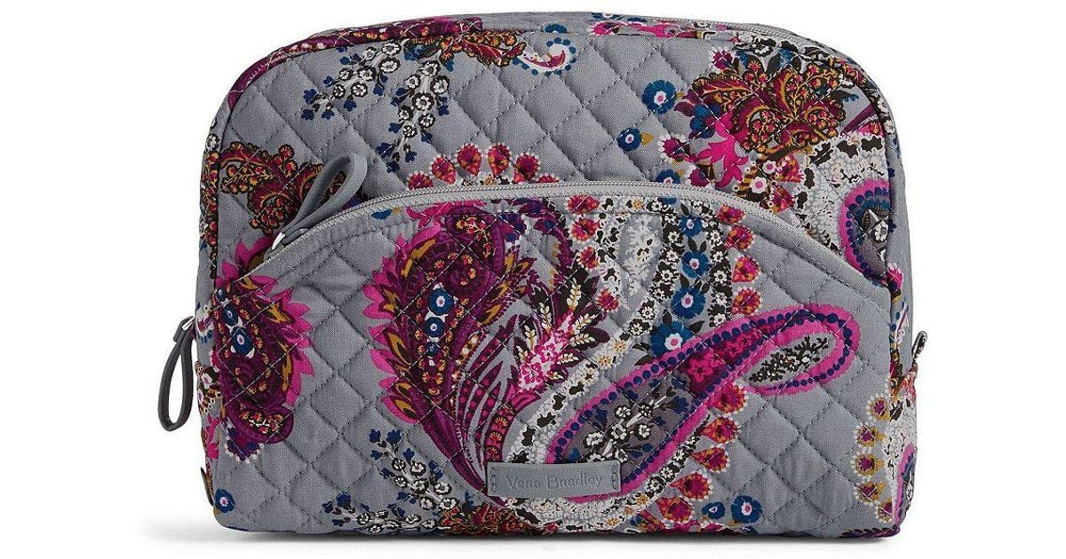 Lyst Vera Bradley Iconic Large Cosmetic Bag