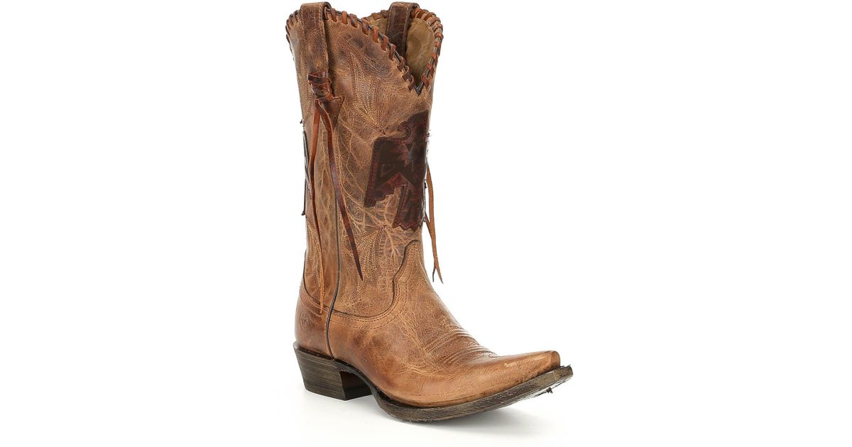 ariat thunderbird boots square toe