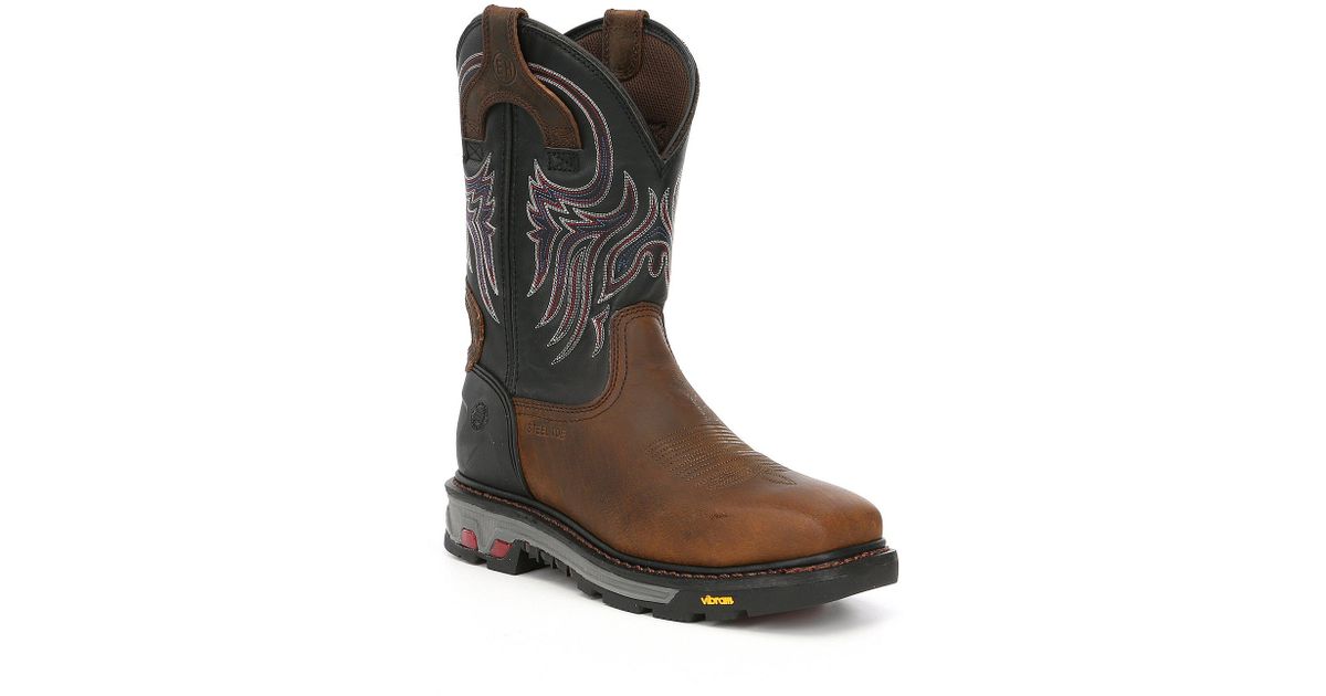 justin tanker boots