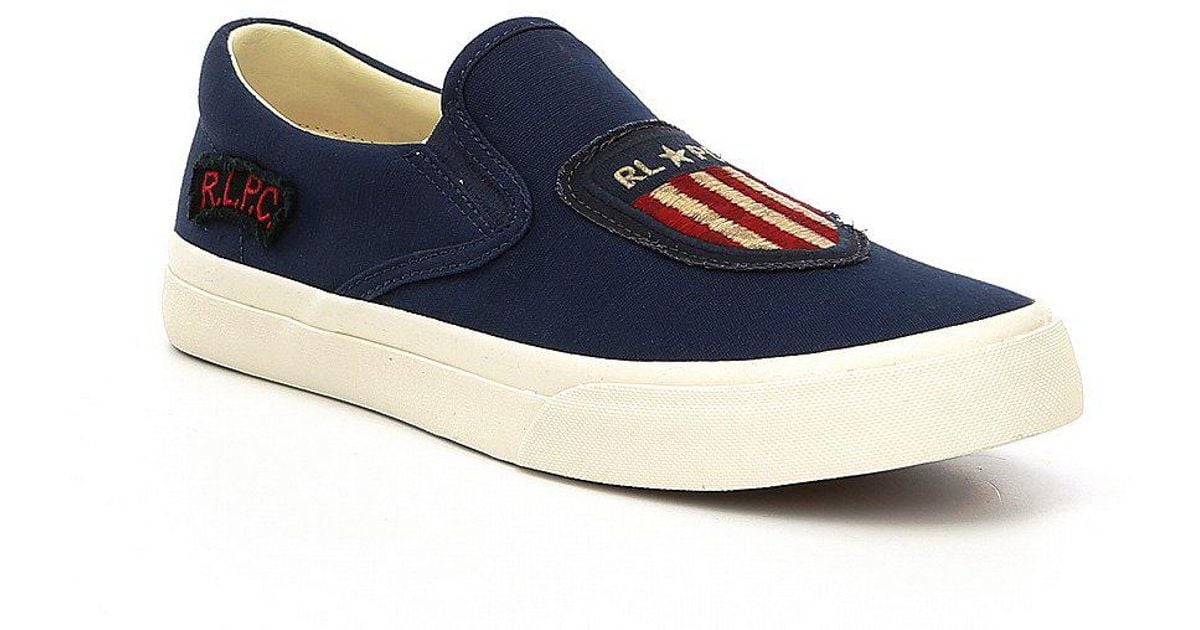 polo ralph lauren men's thompson sneaker