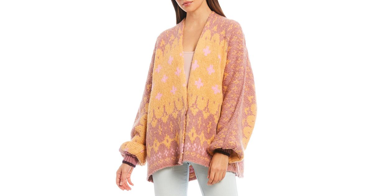 Billabong Juniors Wandering Wonderland Oversized Tunic Sweater