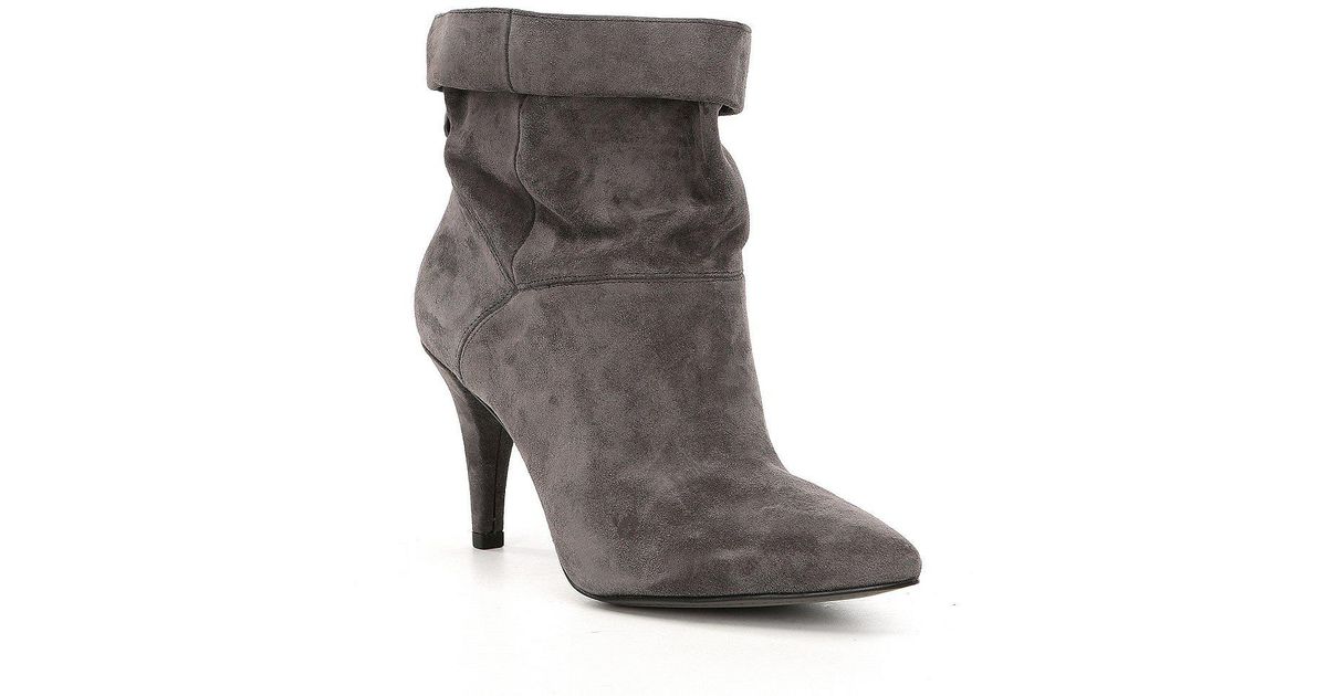 michael kors carey suede ankle boot