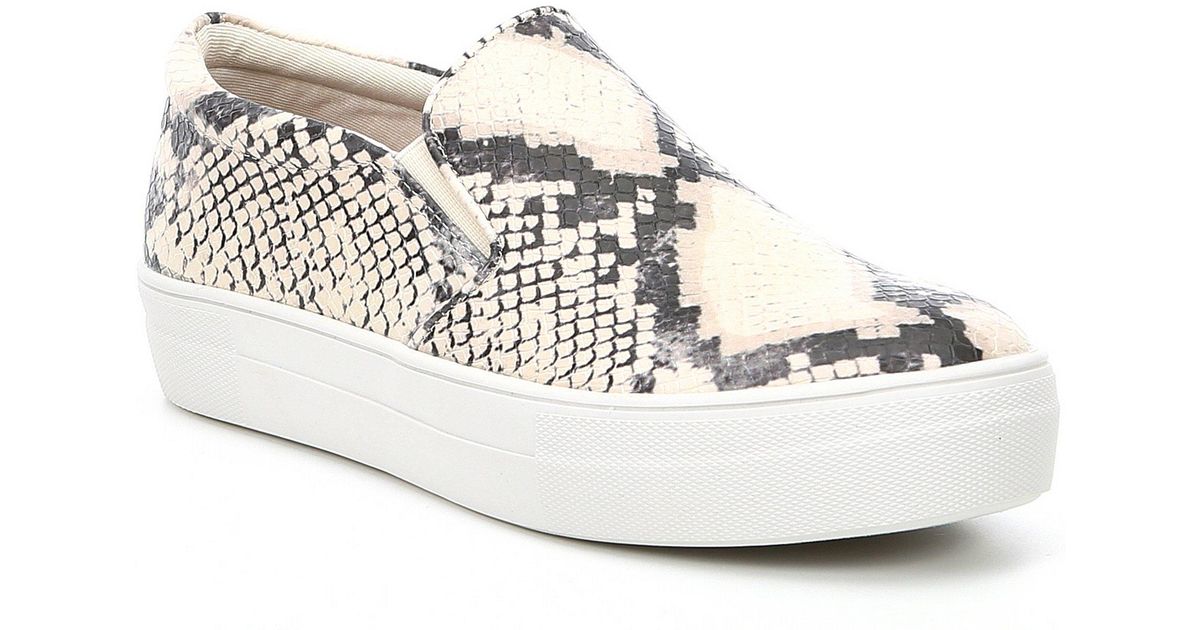 steve madden gills beige snake