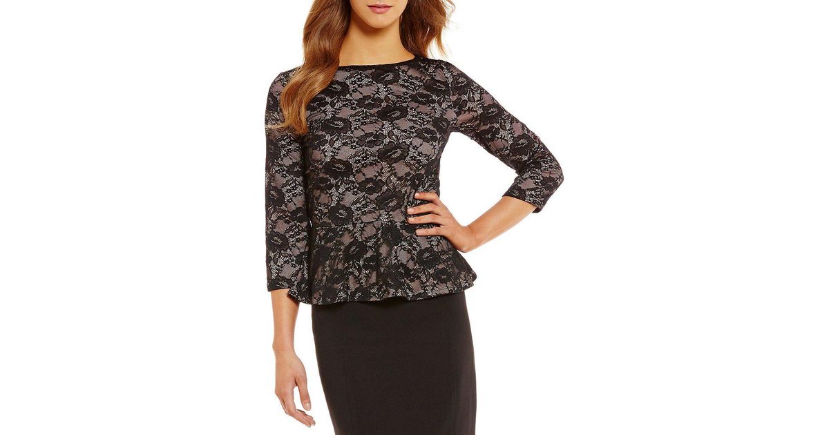 ivanka trump peplum top