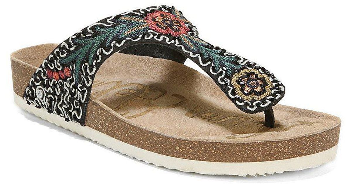 sam edelman olivie beaded sandal