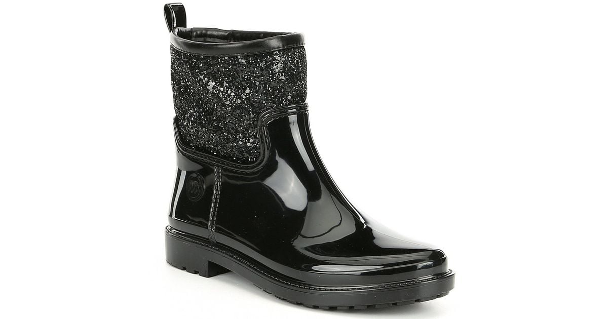 blakely glitter rain boot