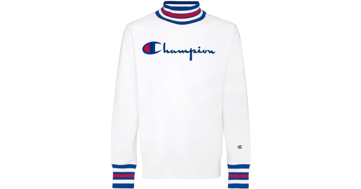 champion turtleneck sweatshirt